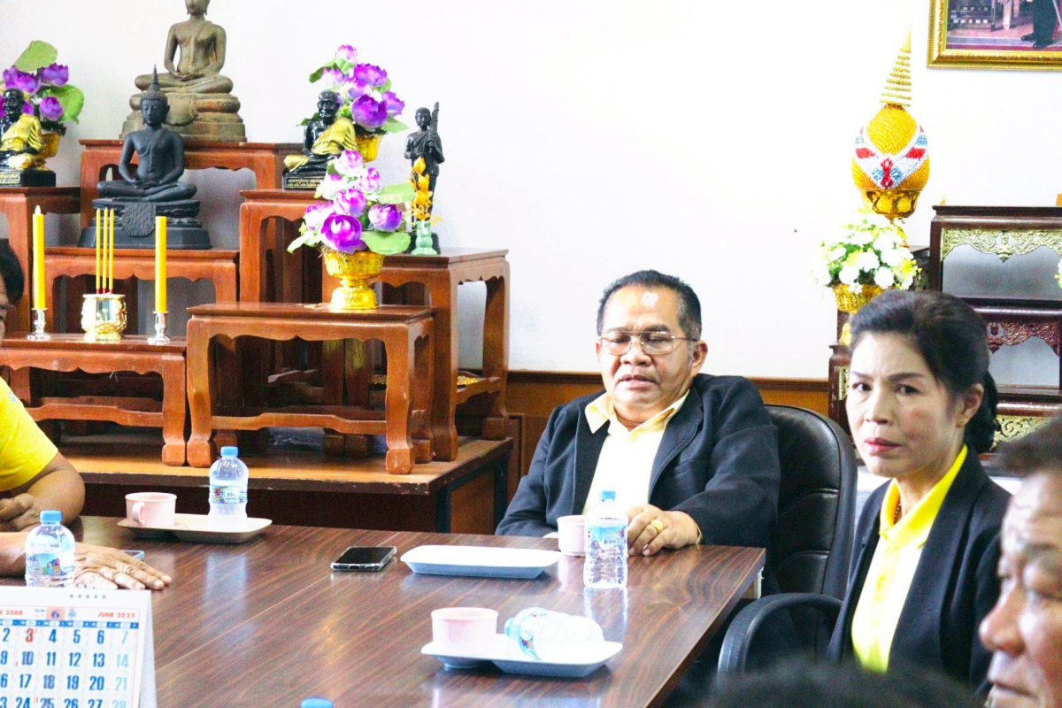 ต้อนรับคณะศึกษาดูงานจากองค์การบริหารส่วนตำบลเมืองแก ต.เมืองแก อ.สตึก จ.บุรีรัมย์