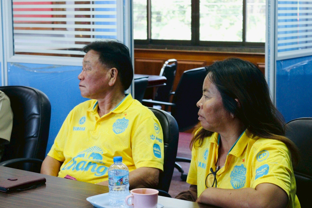 ต้อนรับคณะศึกษาดูงานจากองค์การบริหารส่วนตำบลเมืองแก ต.เมืองแก อ.สตึก จ.บุรีรัมย์