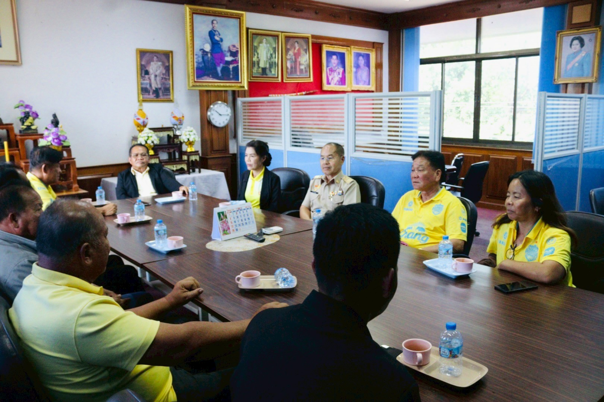 ต้อนรับคณะศึกษาดูงานจากองค์การบริหารส่วนตำบลเมืองแก ต.เมืองแก อ.สตึก จ.บุรีรัมย์