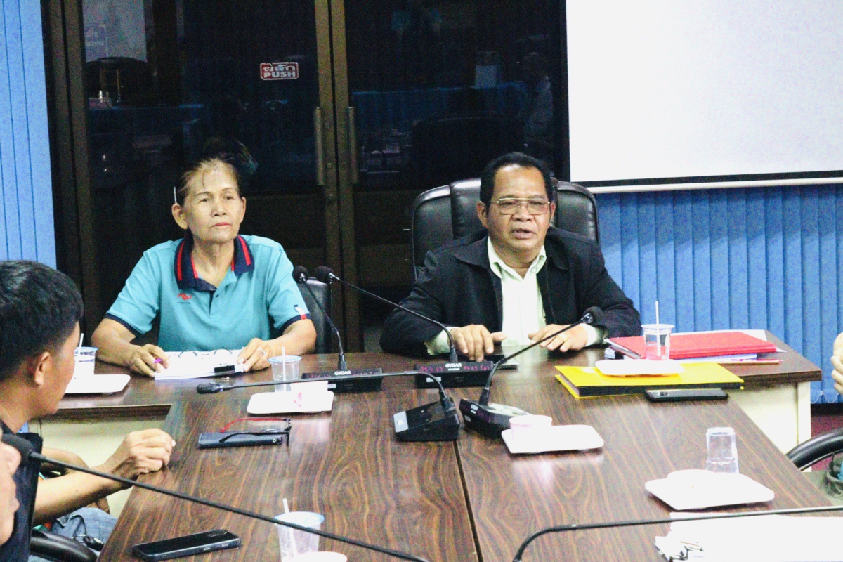 ประชุมพิจารณาแปรญัตติร่างข้อบัญญัติงบประมาณรายจ่ายประจำปีงบประมาณ พ.ศ. 2569