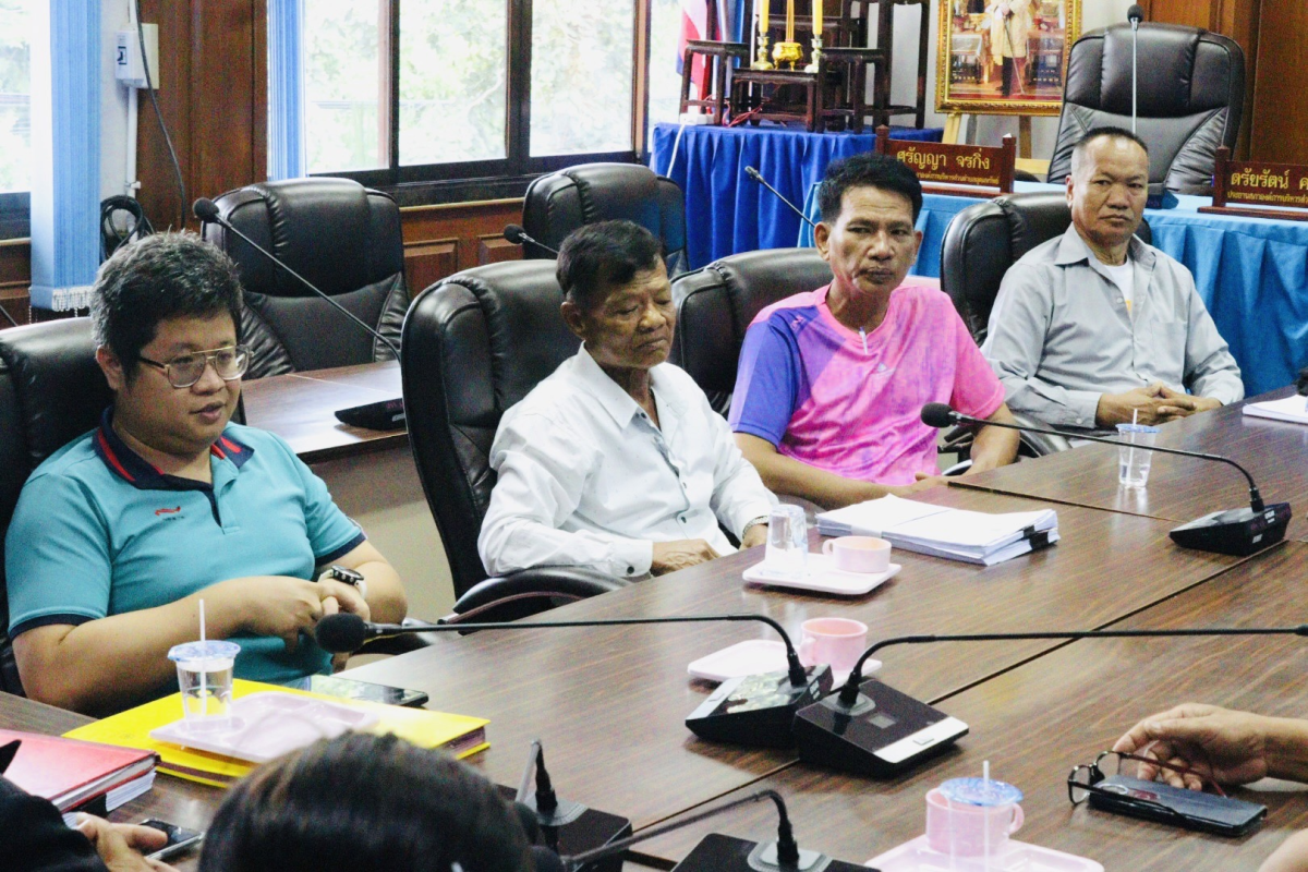 ประชุมพิจารณาแปรญัตติร่างข้อบัญญัติงบประมาณรายจ่ายประจำปีงบประมาณ พ.ศ. 2569