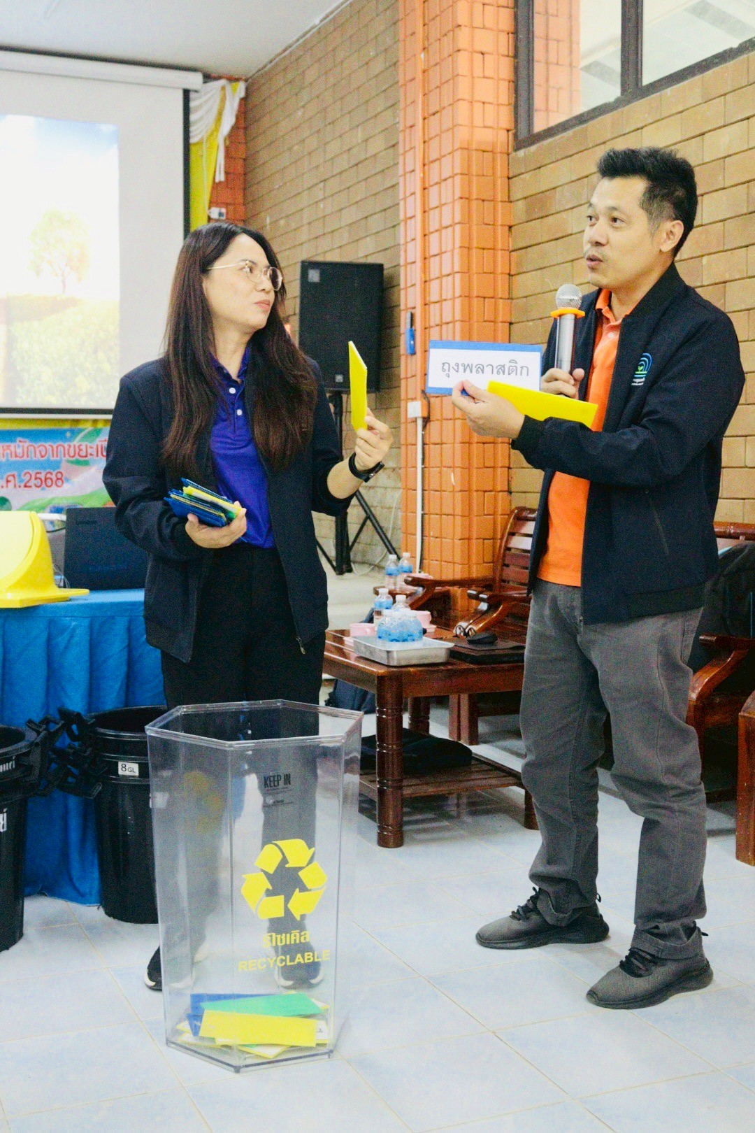 โครงการอบรมส่งเสริมการทำปุ๋ยหมักจากขยะเปียก ประจำปีงบประมาณ พ.ศ.2568