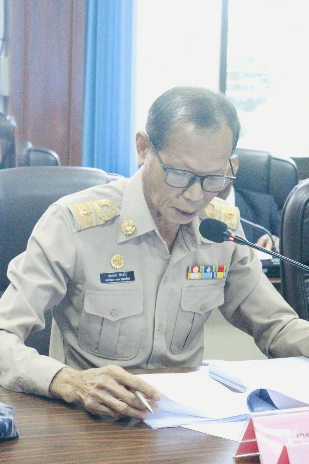 ประชุมสมาชิกสภาองค์การบริหารส่วนตำบลอุดมทรัพย์_สมัยสามัญ สมัยที่ 3 ครั้งที่ 2/2568 