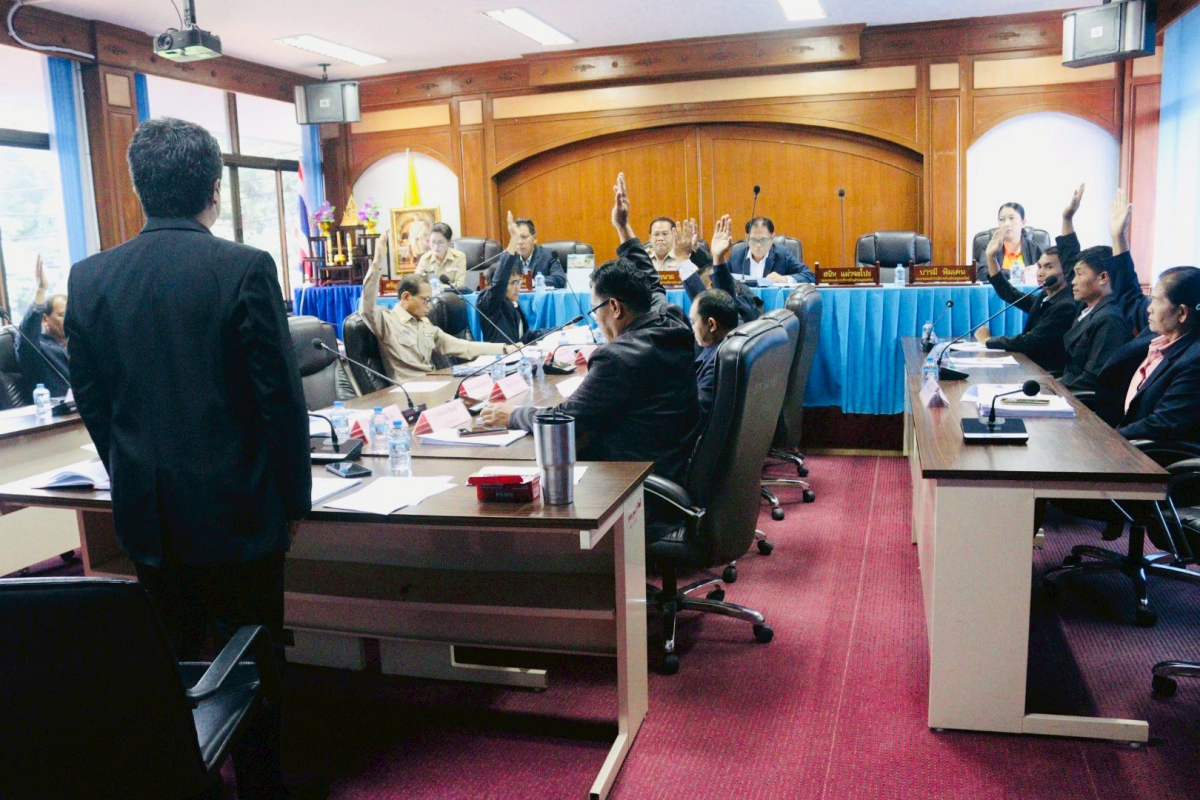 ประชุมสมาชิกสภาองค์การบริหารส่วนตำบลอุดมทรัพย์_สมัยสามัญ สมัยที่ 3 ครั้งที่ 2/2568 