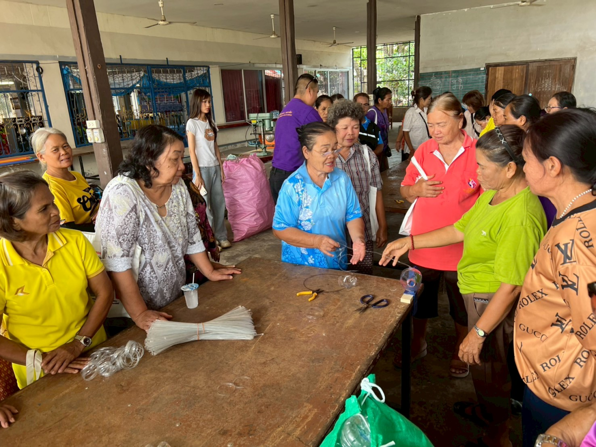 โครงการอบรมคัดแยกขยะในชุมชน ประจำปีงบประมาณ 2568 