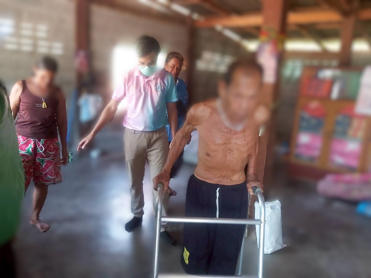 โครงการเยี่ยมบ้านผู้สูงอายุ ผู้พิการและผู้ป่วย IMC ของ อบต อุดมทรัพย์
