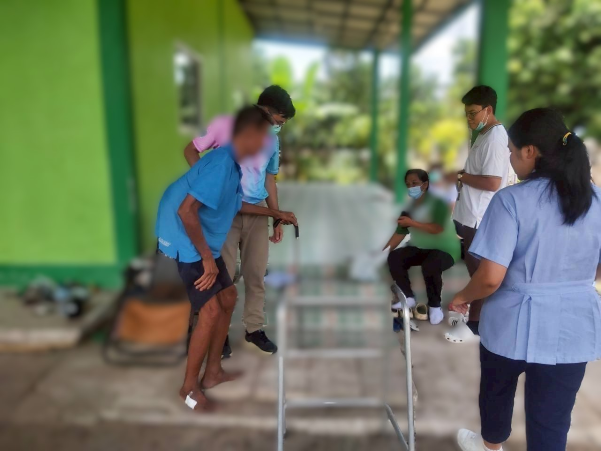 โครงการเยี่ยมบ้านผู้สูงอายุ ผู้พิการและผู้ป่วย IMC ของ อบต อุดมทรัพย์