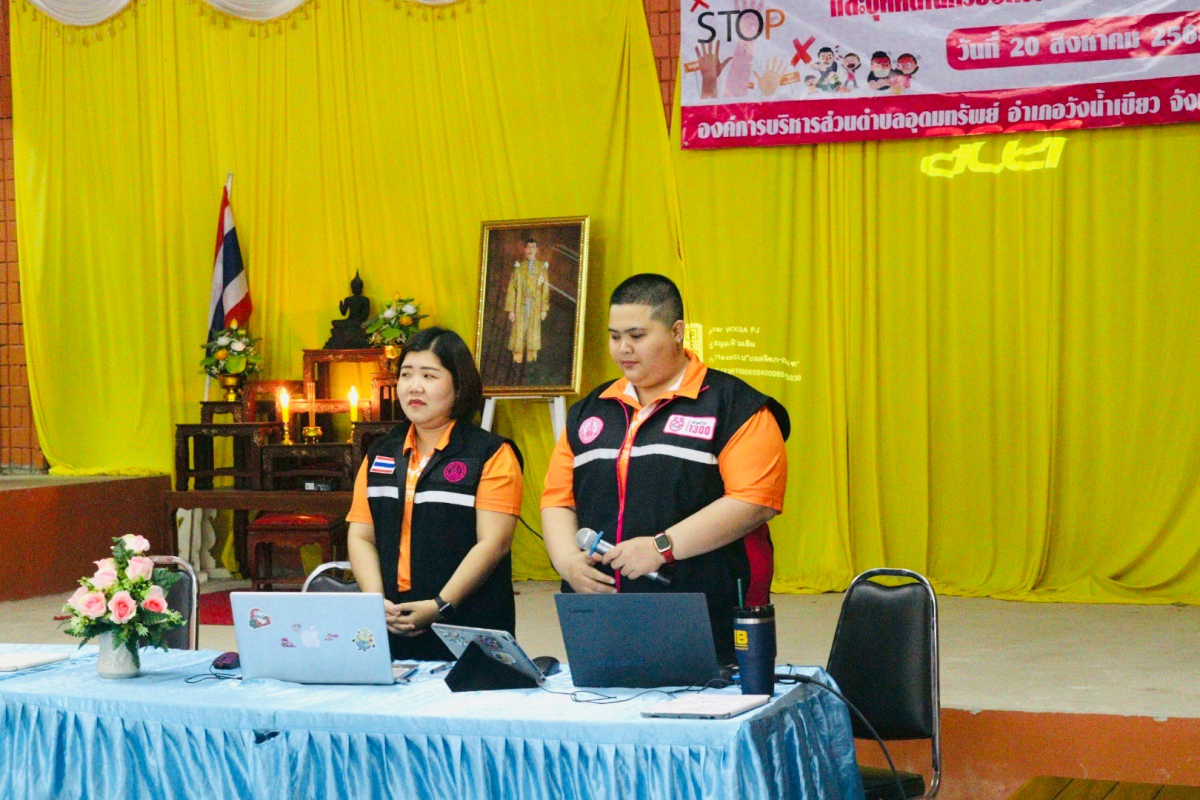 โครงการป้องกันและแก้ไขปัญหาความรุนแรงต่อเด็ก สตรี และบุคคลในครอบครัว ประจำปีงบประมาณ 2568