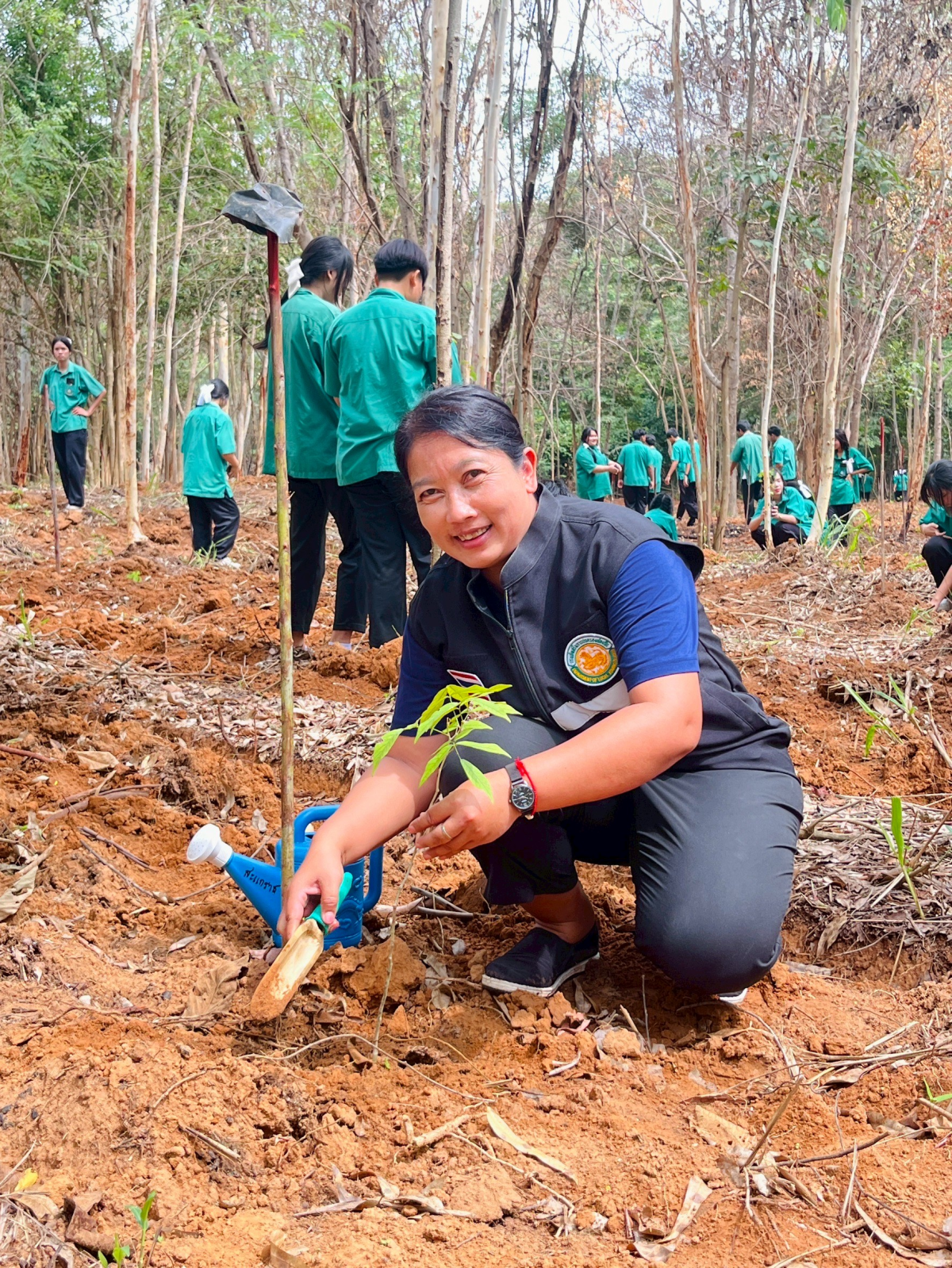 โครงการปลูกป่าเพื่อรองรับนโยบายความเป็นกลางทางคาร์บอนของมหาวิทยาลัยเกษตรศาสตร์