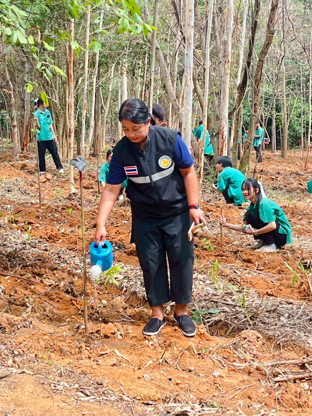 โครงการปลูกป่าเพื่อรองรับนโยบายความเป็นกลางทางคาร์บอนของมหาวิทยาลัยเกษตรศาสตร์