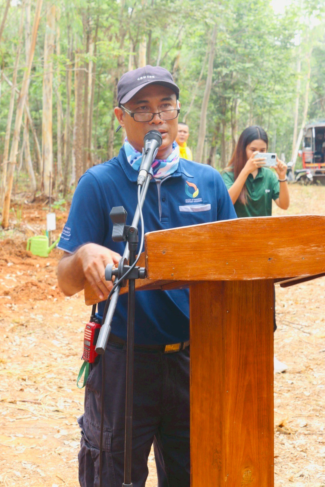 โครงการปลูกป่าเพื่อรองรับนโยบายความเป็นกลางทางคาร์บอนของมหาวิทยาลัยเกษตรศาสตร์