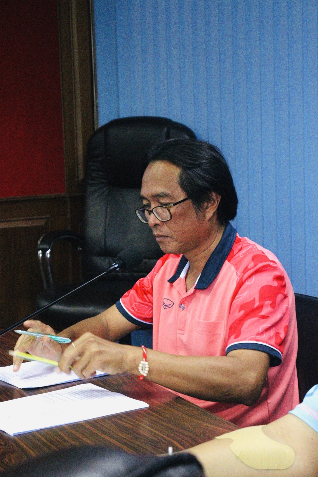 ประชุมเตรียมจัดงานกีฬาตำบลอุดมทรัพย์ 