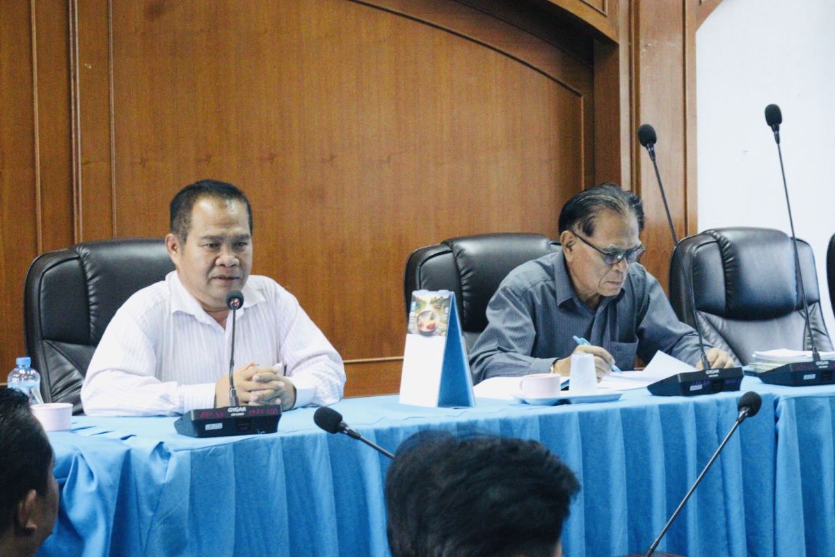 ประชุมเตรียมจัดงานกีฬาตำบลอุดมทรัพย์ 