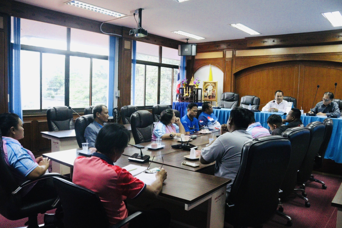 ประชุมเตรียมจัดงานกีฬาตำบลอุดมทรัพย์ 