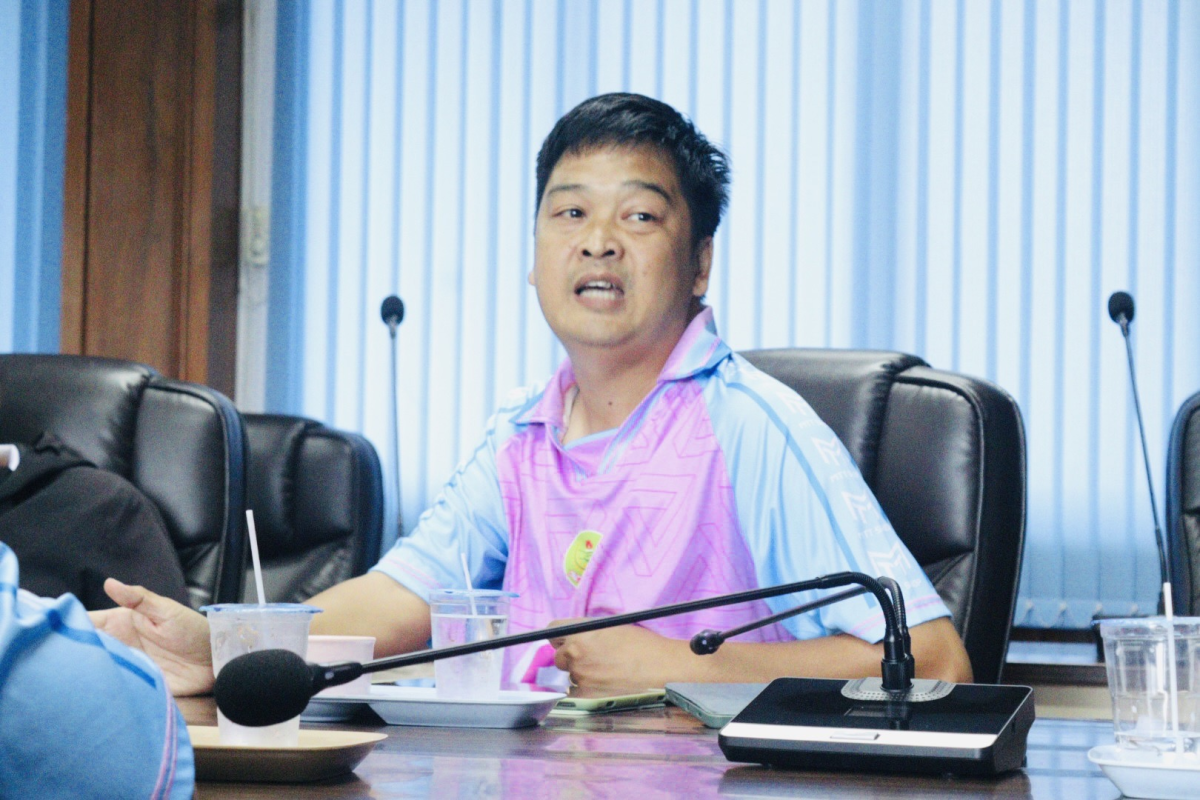 ประชุมเตรียมจัดงานกีฬาตำบลอุดมทรัพย์ 