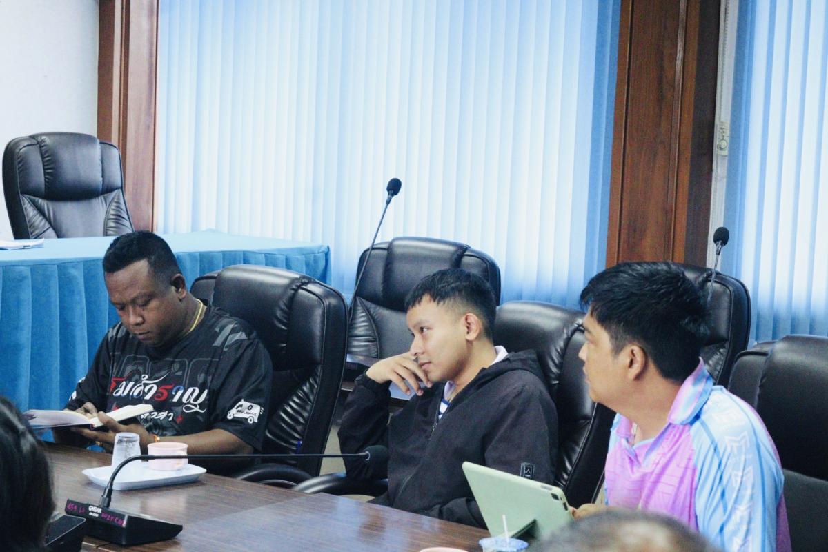 ประชุมเตรียมจัดงานกีฬาตำบลอุดมทรัพย์ 