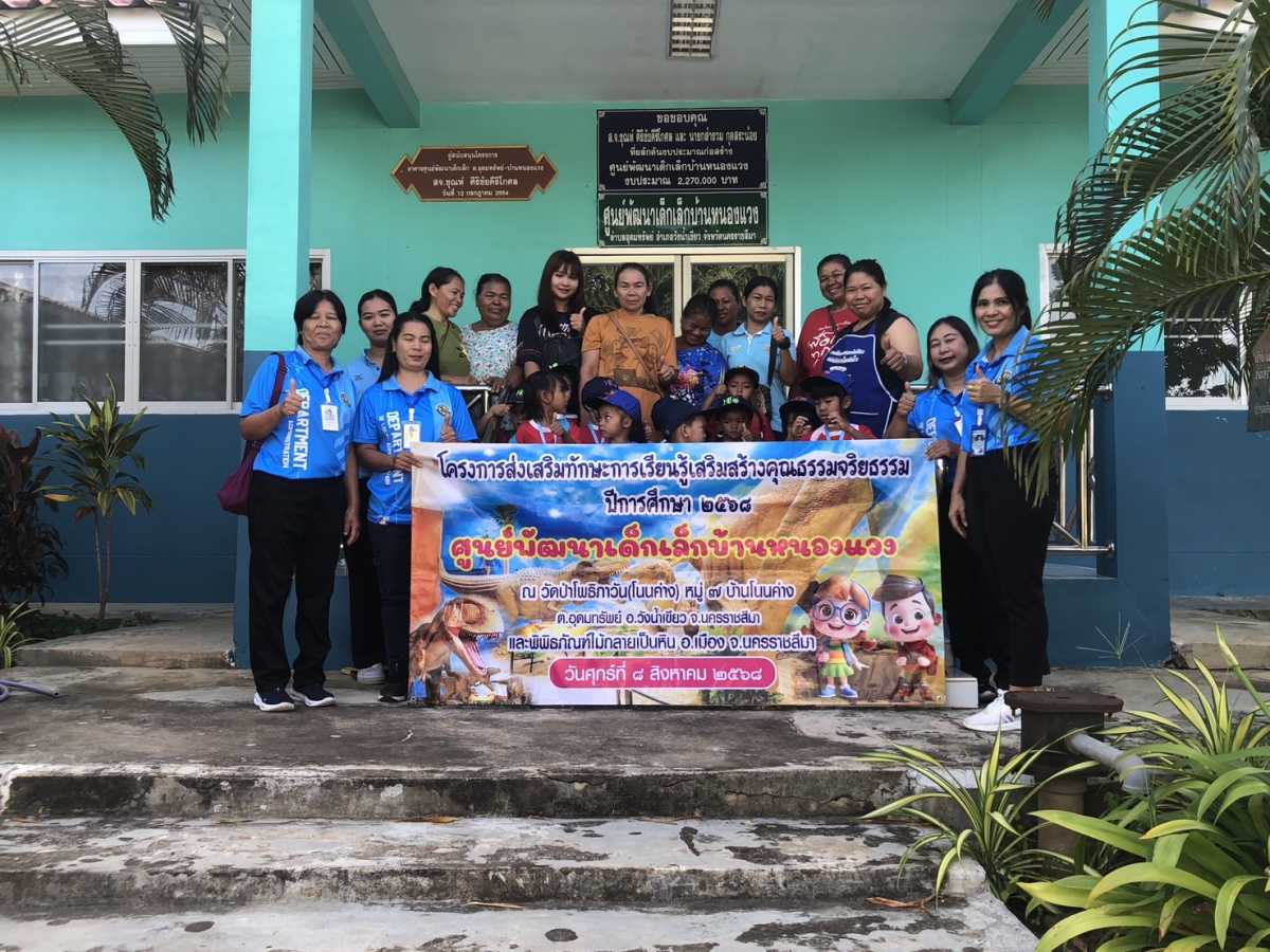 โครงการส่งเสริมทักษะการเรียนรู้เสริมสร้างคุณธรรมจริยธรรม ปีการศึกษา 2568 