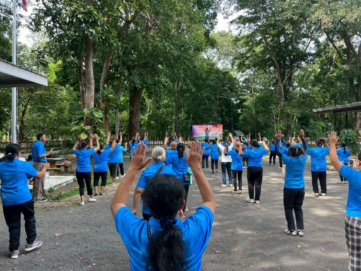 โครงการส่งเสริมการออกกำลังกาย แอโรบิคเพื่อสุขภาพ ครั้งที่7