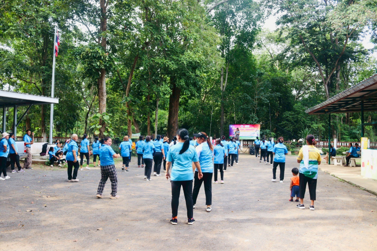 โครงการส่งเสริมการออกกำลังกาย แอโรบิคเพื่อสุขภาพ ครั้งที่7