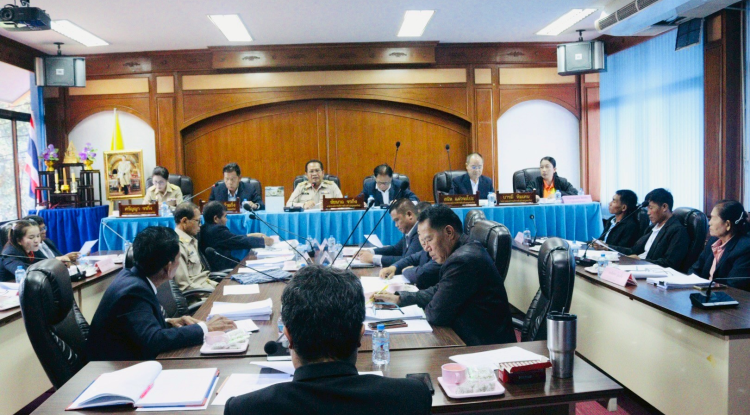 ประชุมสมาชิกสภาองค์การบริหารส่วนตำบลอุดมทรัพย์_สมัยสามัญ สมัยที่ 3 ครั้งที่ 2/2568 