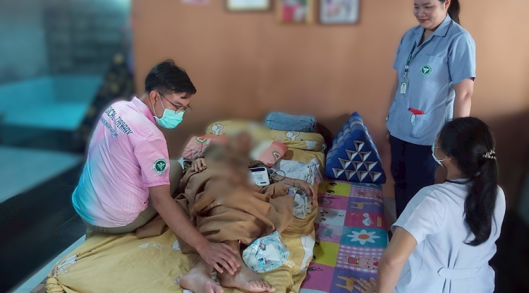 โครงการเยี่ยมบ้านผู้สูงอายุ ผู้พิการและผู้ป่วย IMC ของ อบต อุดมทรัพย์