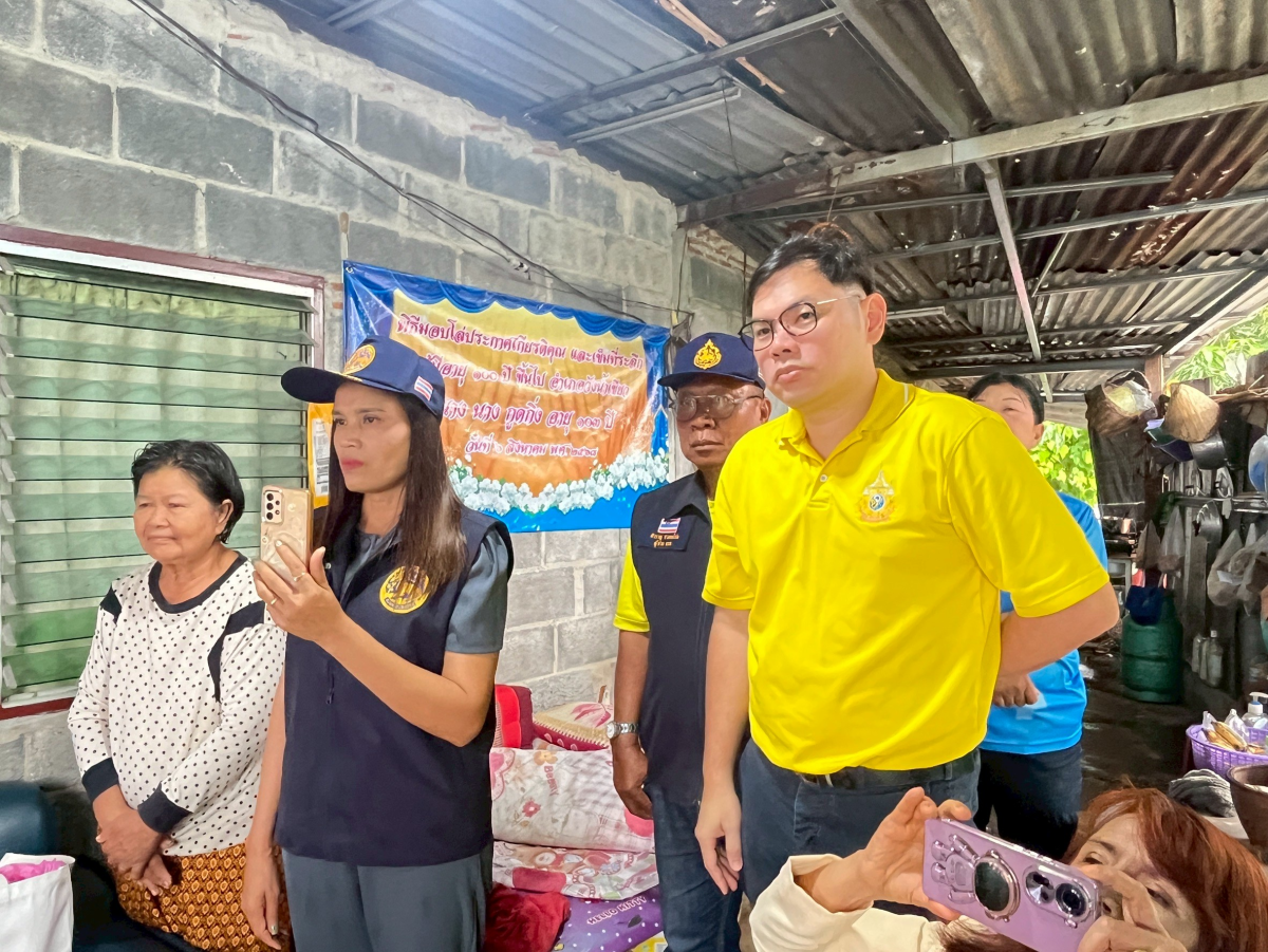 โครงการส่งเสริมบทบาทภาคีเครือข่ายด้านผู้สูงอายุและหุ้นส่วนทางสังคมในระดับภูมิภาค (กิจกรรมส่งต่อผู้สูงวัย 100 ปั) 