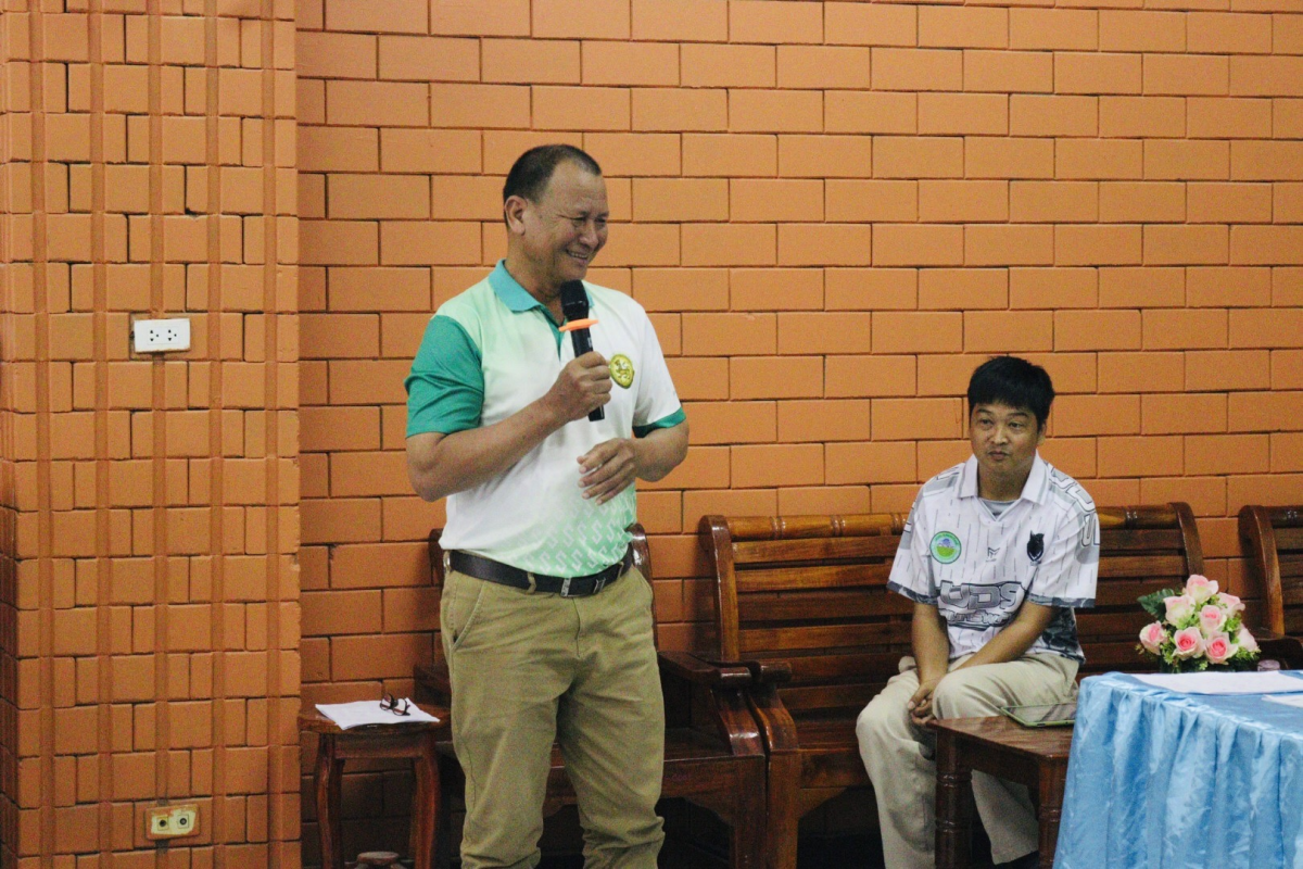  ประชุมเตรียมจัดกีฬาตำบลอุดมทรัพย์ ครั้งที่ 42 และการจัดงานลอยกระทง ประจำปีงบประมาณ 2569