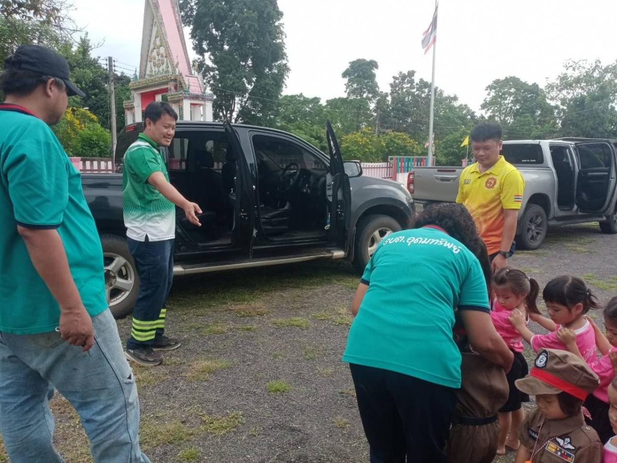 โครงการส่งเสริมการเรียนรู้ในเด็กปฐมวัย ให้รู้วิธีการเอาตัวรอดเมื่อติดอยู่ในรถยนต์