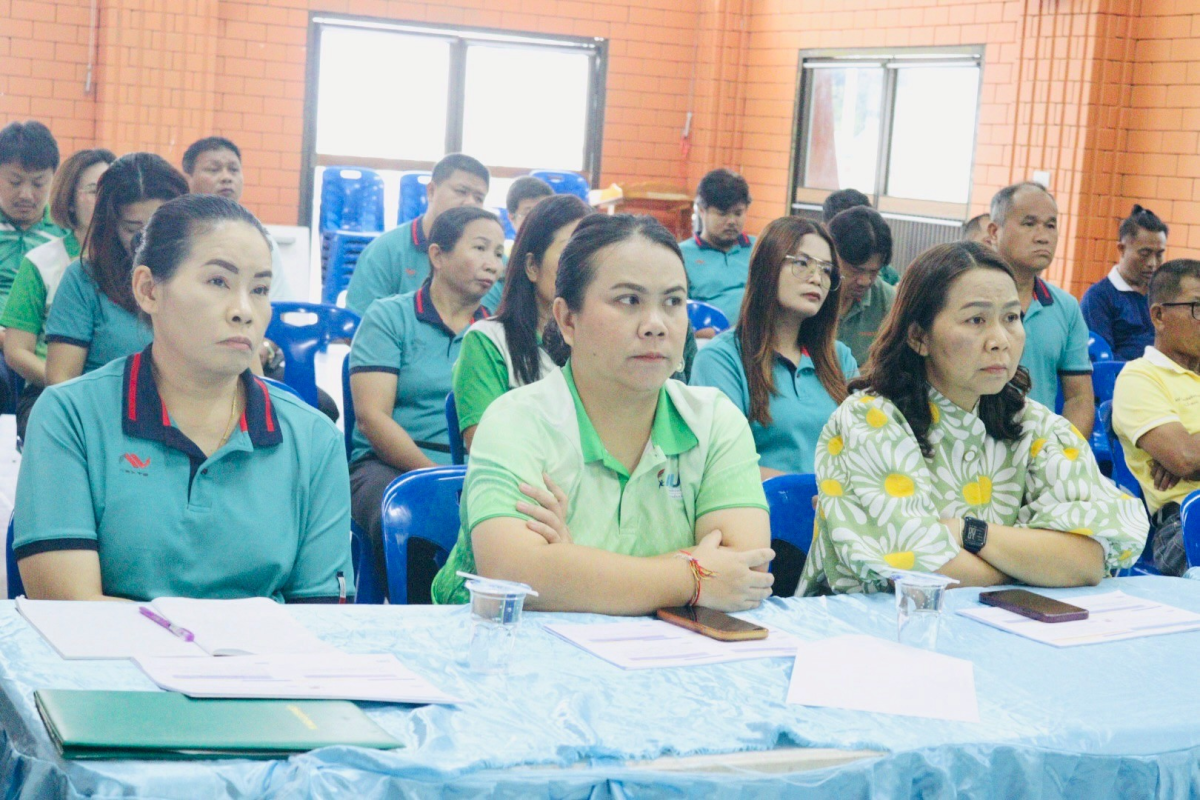 โครงการอบรมให้ความรู้การป้องกันและแก้ไขปัญหาทุจริตคอรัปชั่นโดยยึดหลักความโปร่งใสขึ้น 