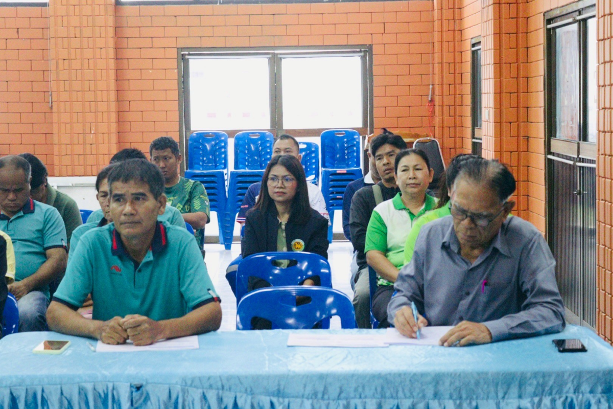 โครงการอบรมให้ความรู้การป้องกันและแก้ไขปัญหาทุจริตคอรัปชั่นโดยยึดหลักความโปร่งใสขึ้น 