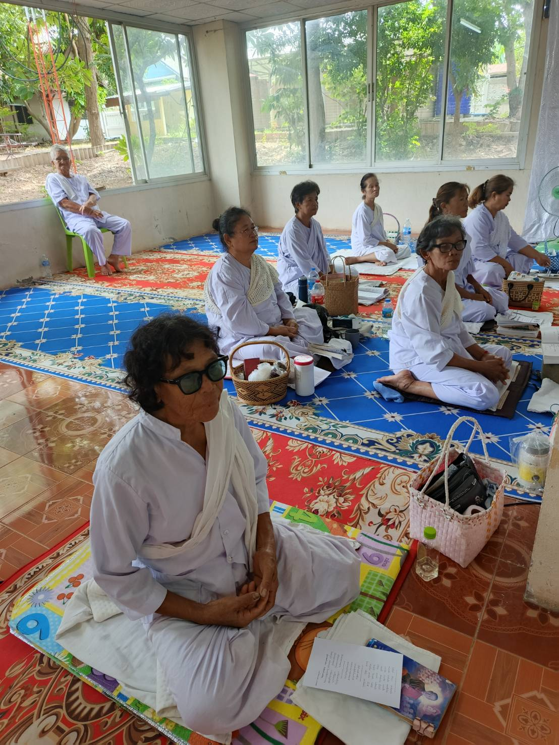 โครงการปฏิบัติธรรมอุโบสถศีลสัญจรตำบลอุดมทรัพย์ ประจำปี 2568