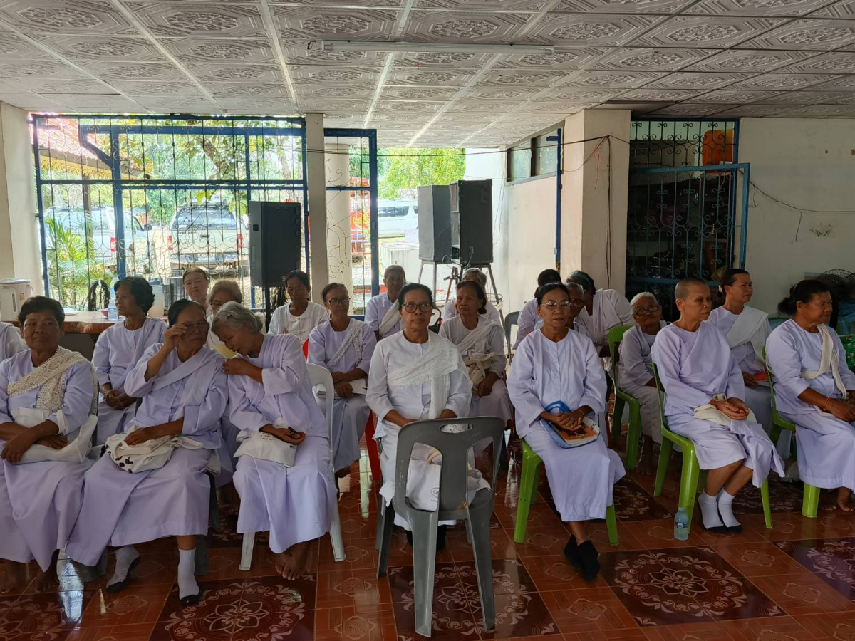 โครงการปฏิบัติธรรมอุโบสถศีลสัญจรตำบลอุดมทรัพย์ ประจำปี 2568