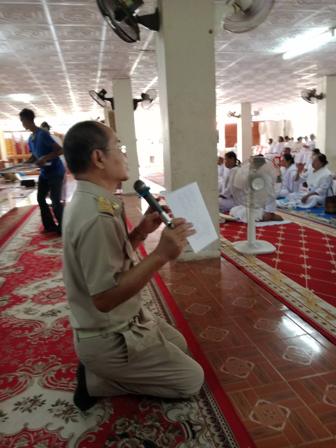 โครงการปฏิบัติธรรมอุโบสถศีลสัญจรตำบลอุดมทรัพย์ ประจำปี 2568