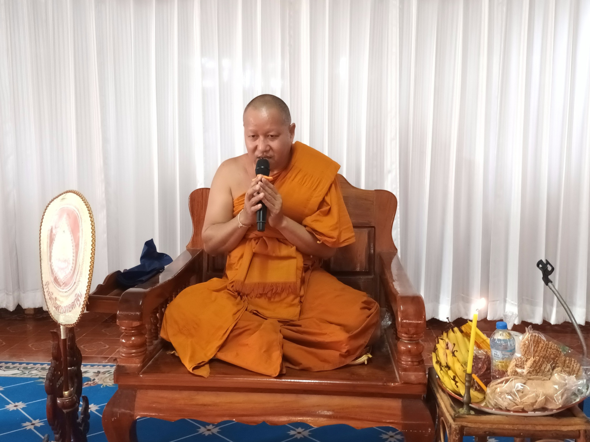 โครงการปฏิบัติธรรมอุโบสถศีลสัญจรตำบลอุดมทรัพย์ ประจำปี 2568