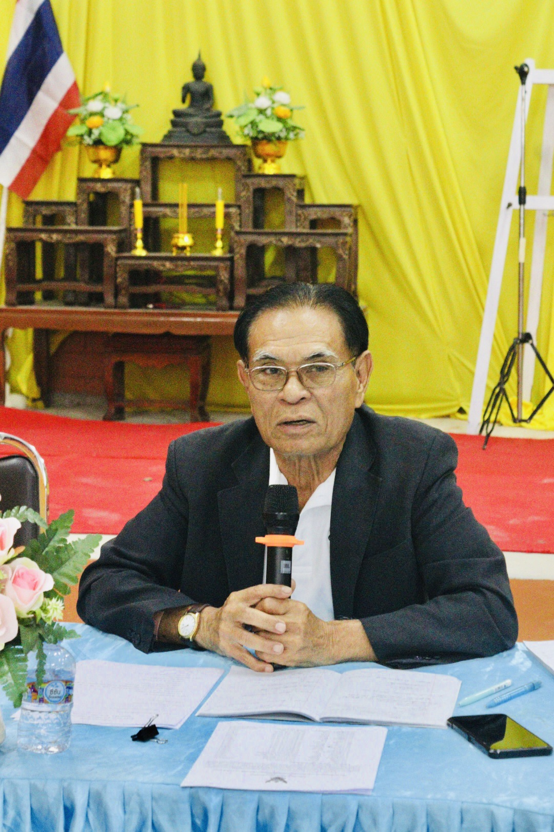 ประชุม คณะผู้บริหาร หัวหน้าส่วนราชการ พนักงานส่วนตำบล ลูกจ้างประจำ พนักงานจ้าง องค์การบริหารส่วนตำบลอุดมทรัพย์ประจำเดือนตุลาคม 2568