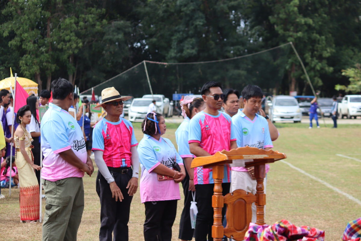 พิธีเปิดการจัดการแข่งขันกีฬาตำบลอุดมทรัพย์ ครั้งที่ 42 ประจำปี 2568