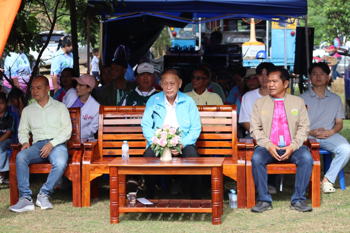 พิธีเปิดการจัดการแข่งขันกีฬาตำบลอุดมทรัพย์ ครั้งที่ 42 ประจำปี 2568