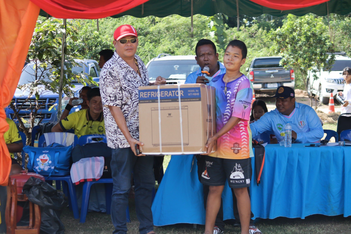 พิธีเปิดการจัดการแข่งขันกีฬาตำบลอุดมทรัพย์ ครั้งที่ 42 ประจำปี 2568