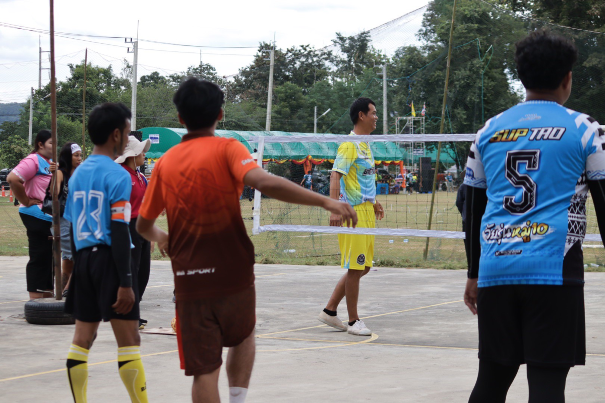 พิธีเปิดการจัดการแข่งขันกีฬาตำบลอุดมทรัพย์ ครั้งที่ 42 ประจำปี 2568