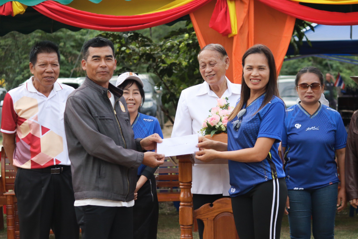 พิธีปิดการจัดการแข่งขันกีฬาตำบลอุดมทรัพย์ ครั้งที่ 42 ประจำปี 2568