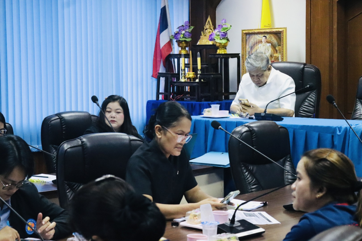 กองทุนหลักประกันสุขภาพ (กปท.) อบต.อุดมทรัพย์ จัดประชุมสรุปผลการดำเนินงานโครงการ ปี 2568  ครั้งที่ 1/2569