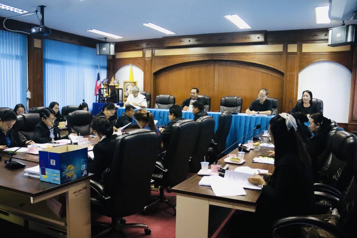 กองทุนหลักประกันสุขภาพ (กปท.) อบต.อุดมทรัพย์ จัดประชุมสรุปผลการดำเนินงานโครงการ ปี 2568  ครั้งที่ 1/2569