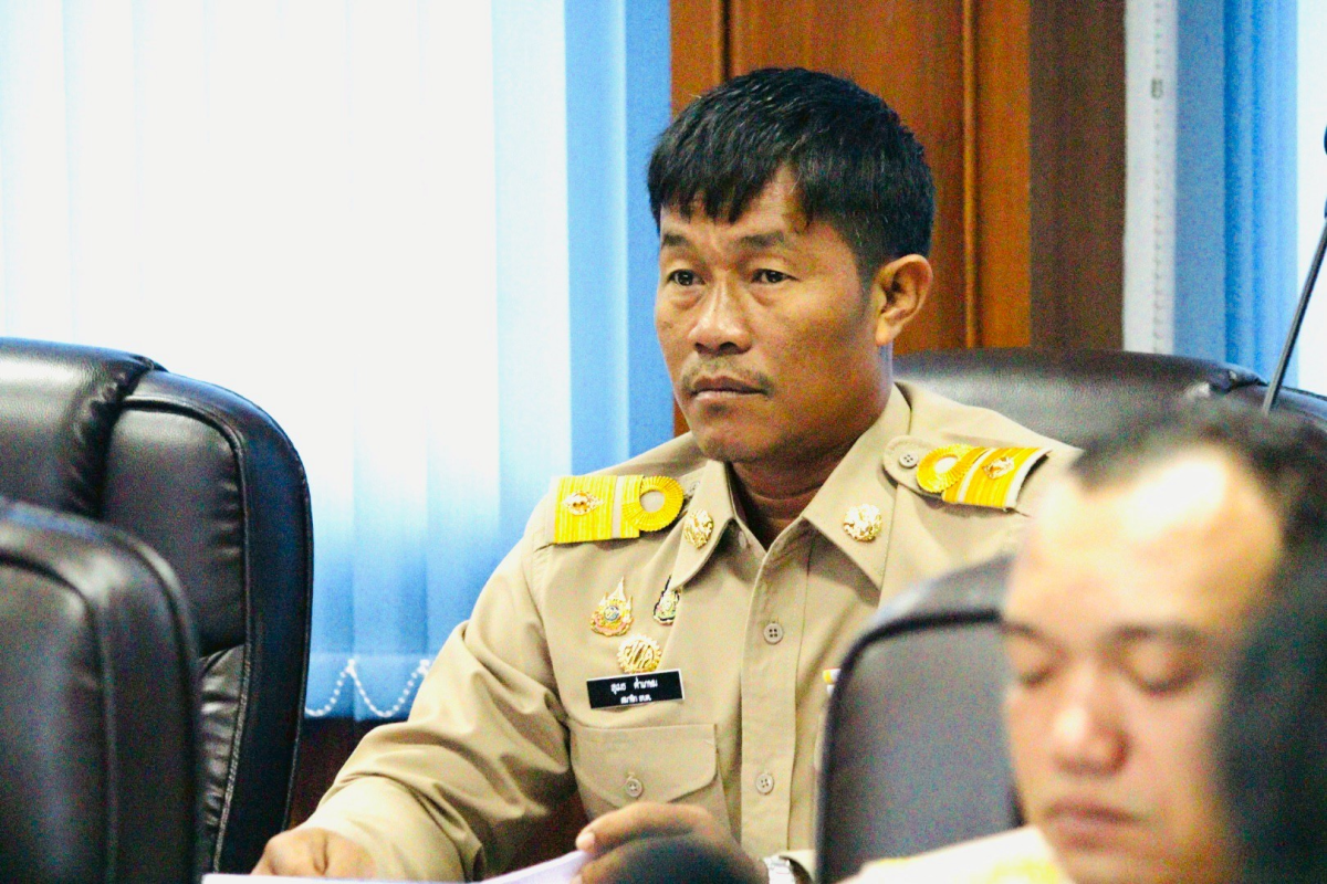 ประชุมสภาองค์การบริหารส่วนตำบลอุดมทรัพย์ สมัยวิสามัญ ครั้งที่ 2/2568