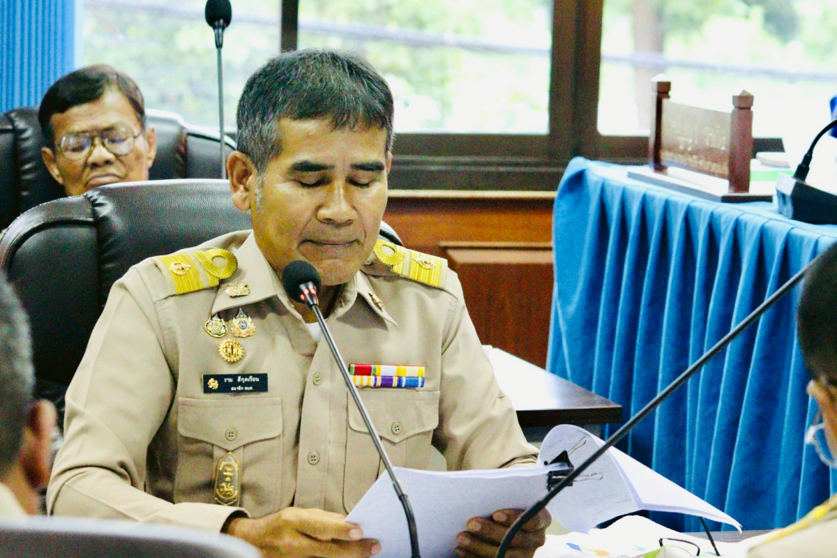 ประชุมสภาองค์การบริหารส่วนตำบลอุดมทรัพย์ สมัยวิสามัญ ครั้งที่ 2/2568