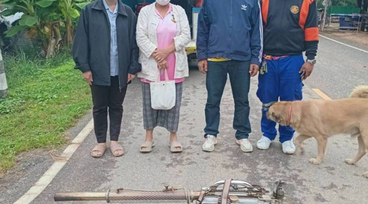 กิจกรรมฉีดพ่นหมอกควันกำจัดลูกน้ำยุงลาย ภายในหมู่บ้านวังน้ำเขียว ม.9