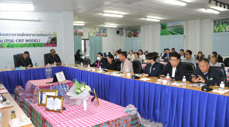 ประชุมการจัดเตรียมแผนงานและรายงานความคืบหน้าและกำหนดกิจกรรมการจัดงานเทศกาลเบญจมาศบานในม่านหมอก ครั้งที่ 24 ประจำปี พ.ศ.2569