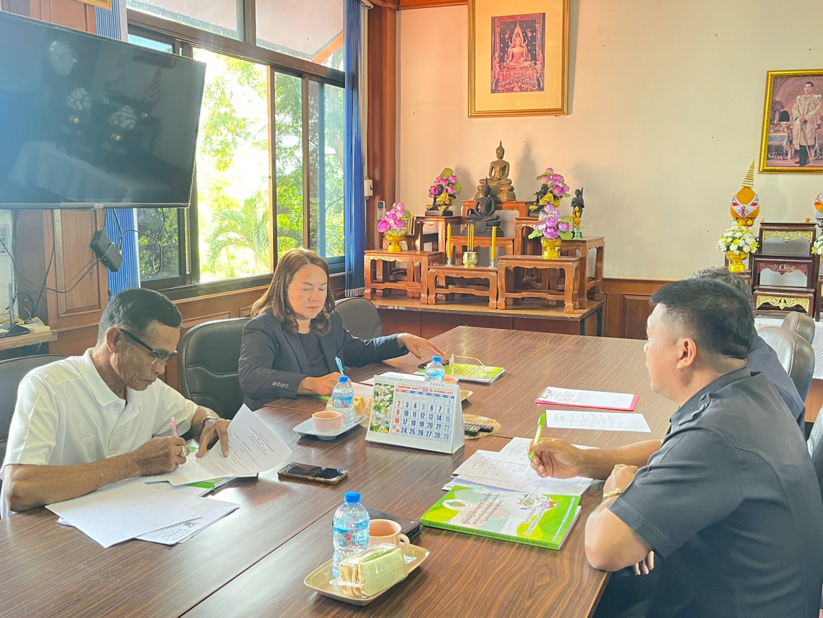 ประชุมคณะกรรมการการเลือกตั้งประจำองค์การบริหารส่วนตำบลอุดมทรัพย์ ครั้งที่ 2/2568