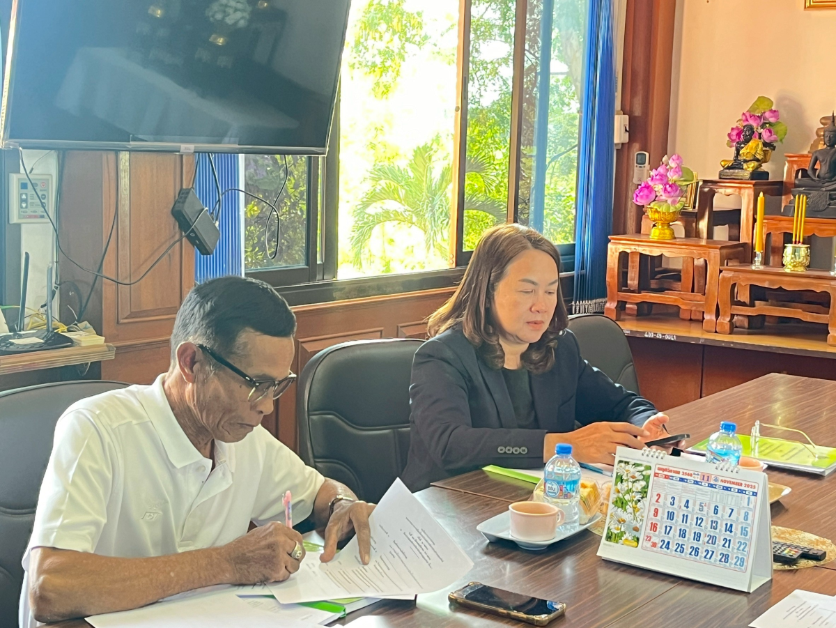 ประชุมคณะกรรมการการเลือกตั้งประจำองค์การบริหารส่วนตำบลอุดมทรัพย์ ครั้งที่ 2/2568