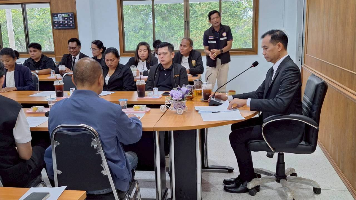 ประชุมคณะกรรมการกองทุนการกุศลย่าโมอำเภอวังน้ำเขียว