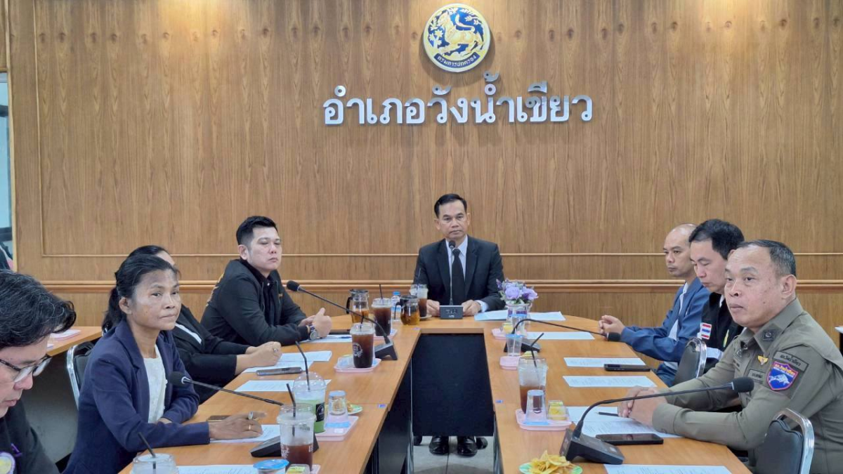 ประชุมคณะกรรมการกองทุนการกุศลย่าโมอำเภอวังน้ำเขียว